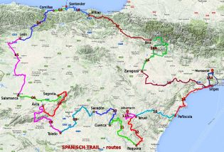 Alle routes van Spanje 2016